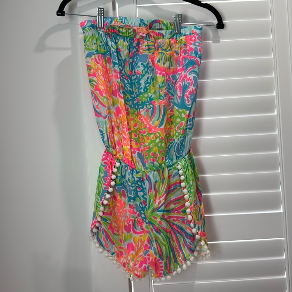 Lilly Pulitzer Daisy Floral Romper